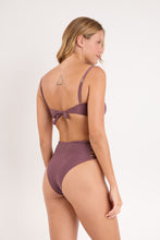 Carica l&#39;immagine nel visualizzatore di Gallery, Set Malibu-Ebano Bandeau-Iris Highwaist-Spin-Iris
