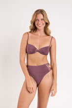 Carica l&#39;immagine nel visualizzatore di Gallery, Set Malibu-Ebano Bandeau-Iris Highwaist-Spin-Iris
