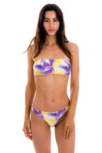 Carica l&#39;immagine nel visualizzatore di Gallery, Top Tiedye-Purple Bandeau-Reto
